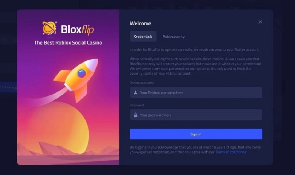 BloxFlip ภาพหน้าจอ 1