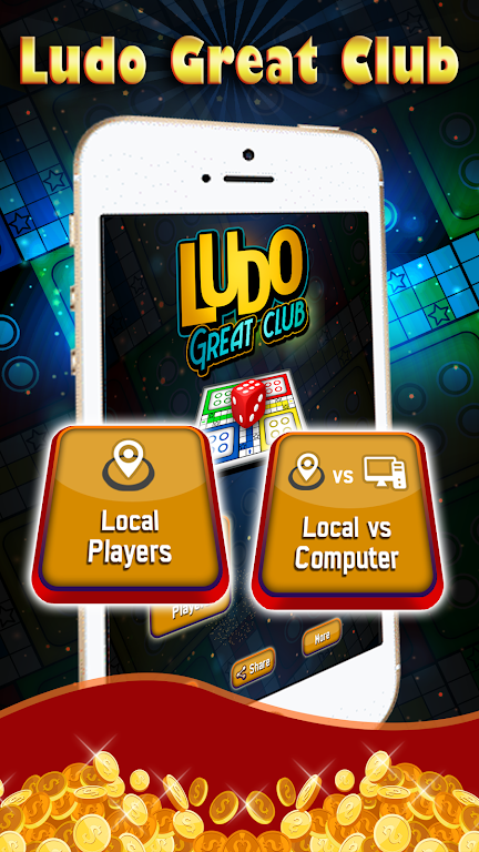 Ludo Great Club: King of Club games スクリーンショット 0
