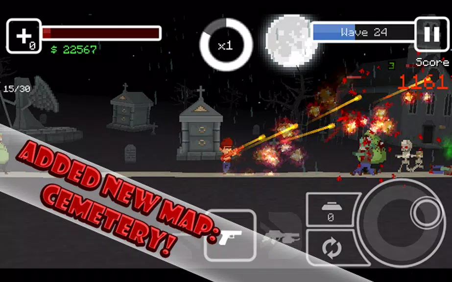 Undead Pixels: Zombie Invasion ภาพหน้าจอ 0