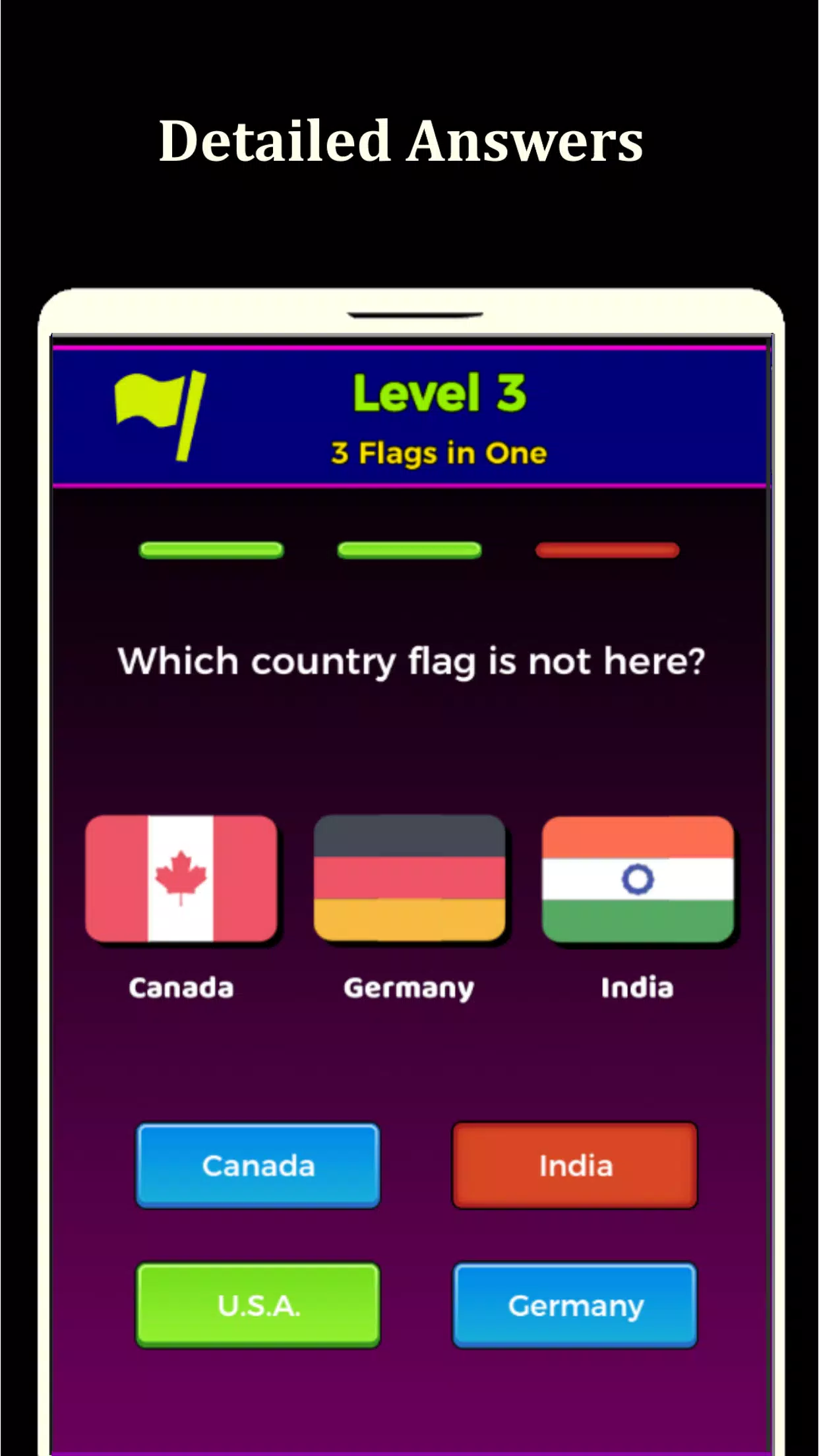 World Flags Quiz Game Ảnh chụp màn hình 1