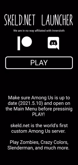 Skeld.net Among Us Mods Ảnh chụp màn hình 0