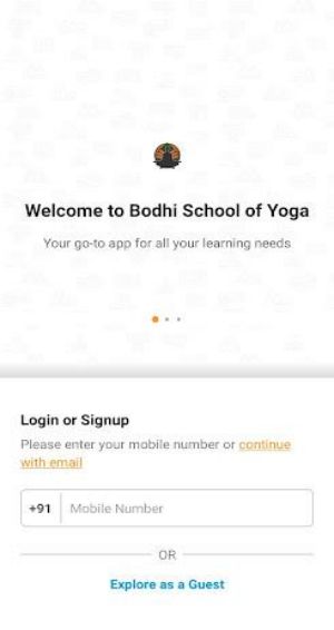 Bodhi School of Yoga স্ক্রিনশট 0