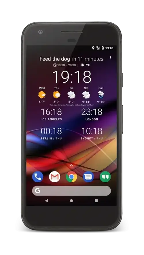 Chronus Information Widgets ဖန်သားပြင်ဓာတ်ပုံ 0