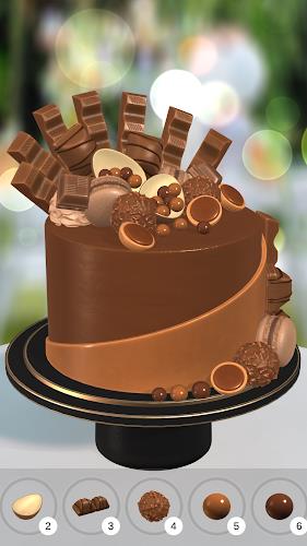 Cake Coloring 3D Captura de pantalla 0