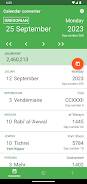 Calendar Converter स्क्रीनशॉट 0