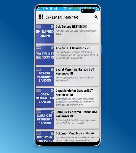 Cek Bansos DTKS BBM PKH BPNT スクリーンショット 0