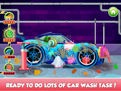 Car Wash game for girls Captura de pantalla 2