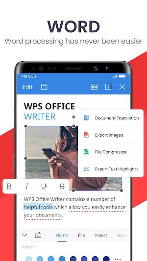 WPS Office Screenshot 1