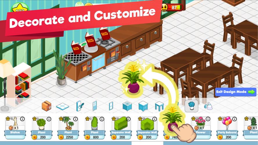 Restaurant Manager Idle Tycoon Screenshot 1