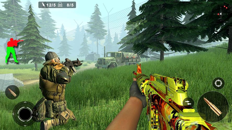 Commando Strike Offline Game Скриншот 3