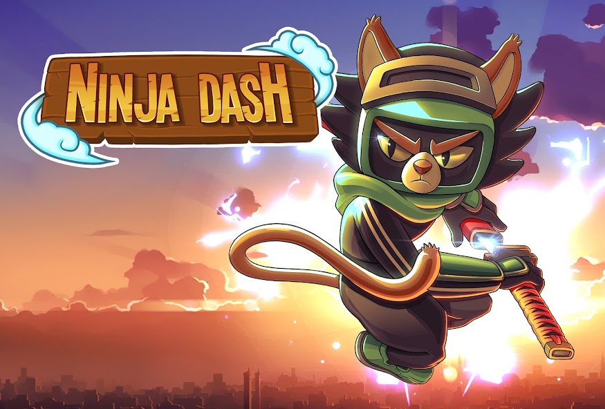 Ninja Dash Run - Offline Game Mod Zrzut ekranu 0