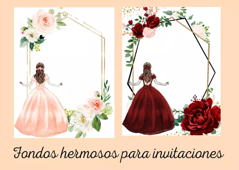 Schermata Invitaciones para 15 anos 0