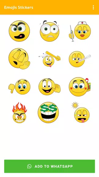 Schermata Emoji Stickers WASticker 3