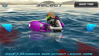 Swim Sharks Cage VR Simulator Captura de pantalla 3