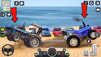 Modern Farmer Tractor Sim 3D Screenshot 0