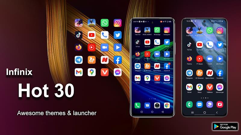 Infinix Hot 30 Launcher:Themes Zrzut ekranu 0