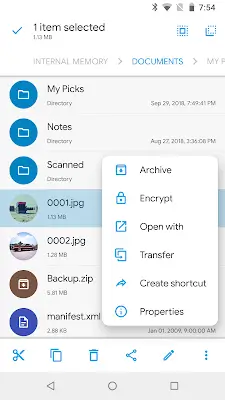 Solid Explorer File Manager स्क्रीनशॉट 0