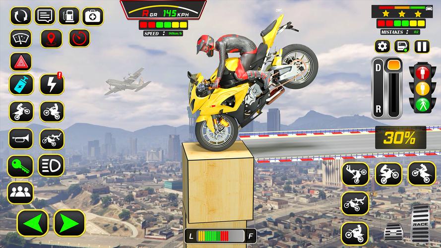 GT Bike Stunt Bike Racing Game Capture d'écran 3