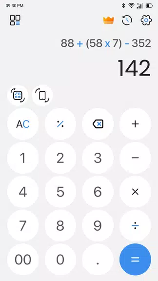 Simple Calculator for Android Tangkapan skrin 0