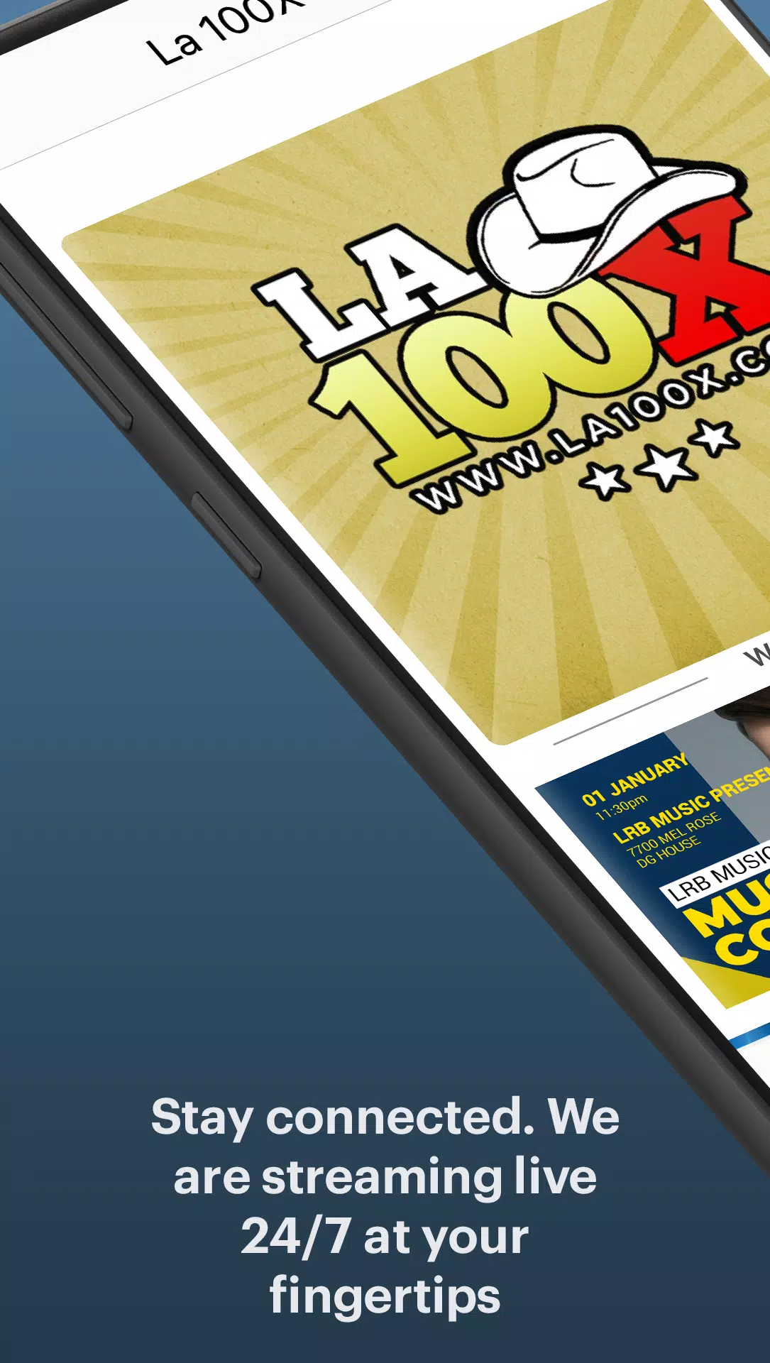 La 100X Radio Zrzut ekranu 1