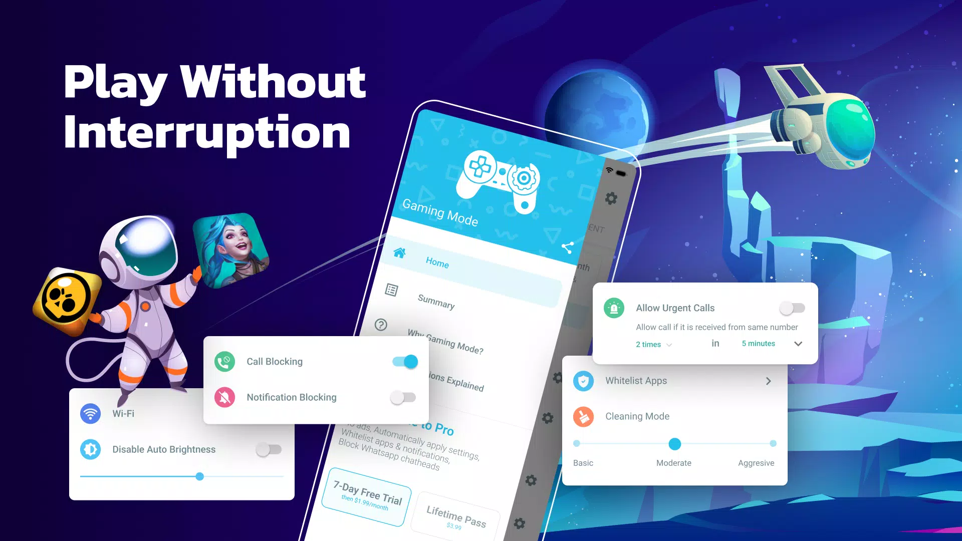 Gaming Mode ဖန်သားပြင်ဓာတ်ပုံ 2