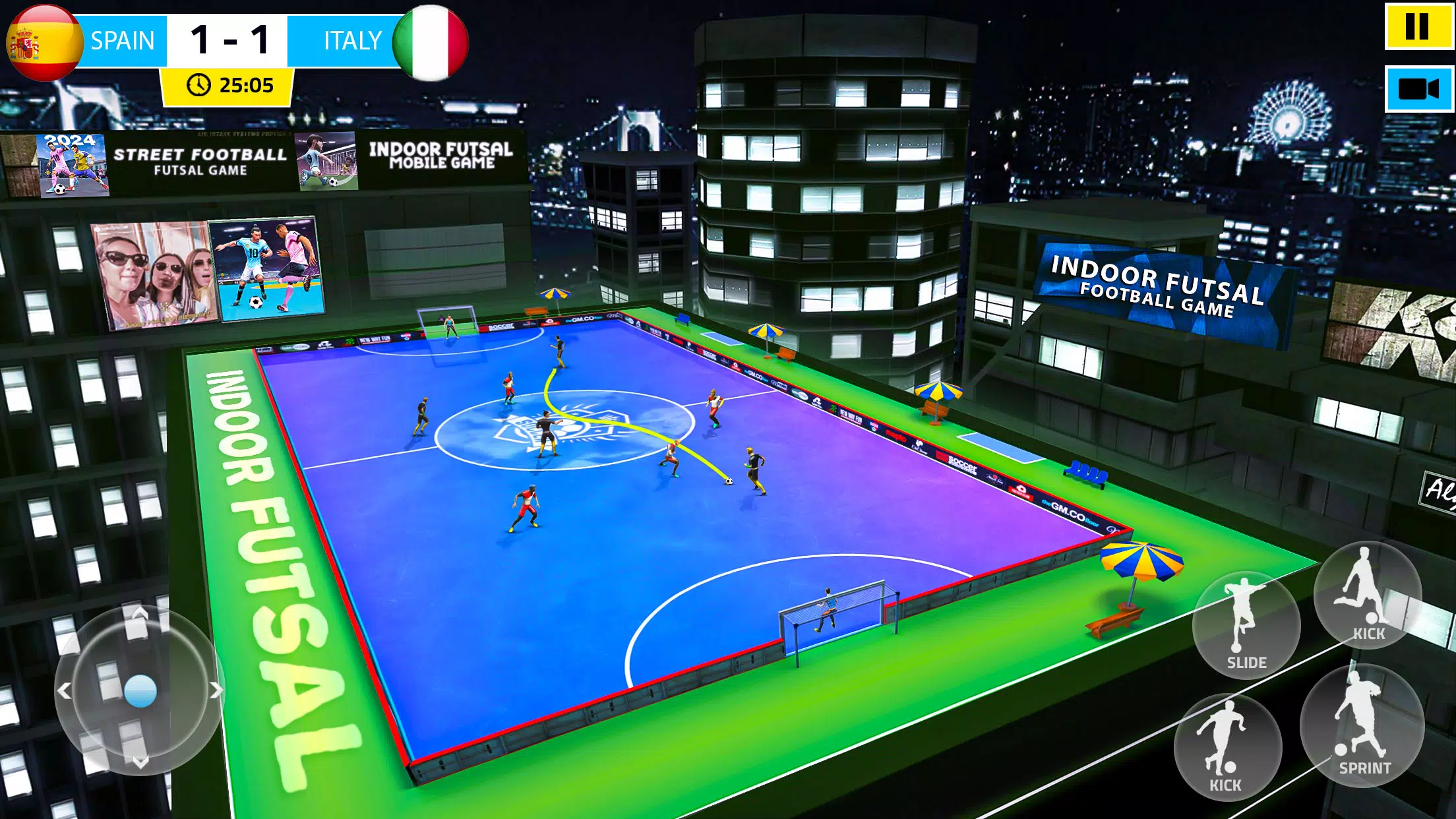 Indoor Futsal: Football Games Captura de pantalla 0