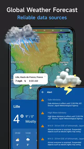 Live Weather & Radar Map スクリーンショット 0