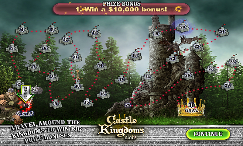 Castle Kingdoms Magic Dragon Legend Slots FREE ภาพหน้าจอ 1