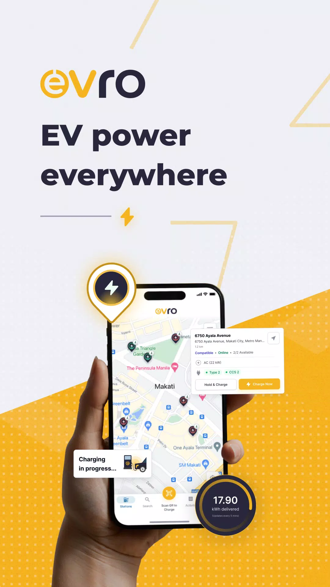 EVRO - EV Power Everywhere Ảnh chụp màn hình 0