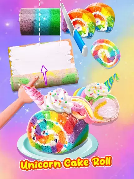 Princess Unicorn Desserts ภาพหน้าจอ 1