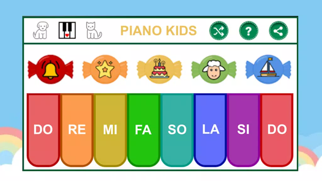 Piano Kids: Animals Music Song Schermafbeelding 0