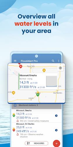 FloodAlert Waterlevel Alerts ภาพหน้าจอ 1