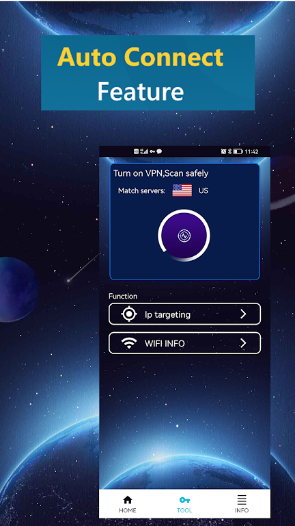 Fast Vpn Go ဖန်သားပြင်ဓာတ်ပုံ 1