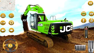 Real Construction Game - JCB ဖန်သားပြင်ဓာတ်ပုံ 0