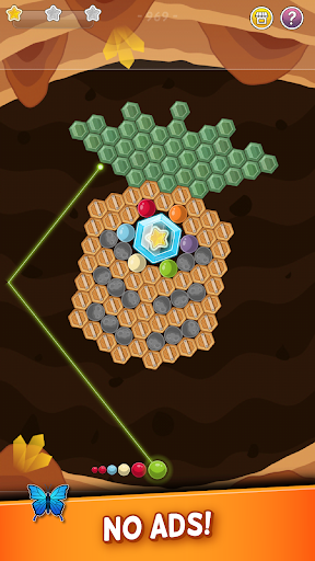 Bubble Cloud: Spinning Match-3 Screenshot 1