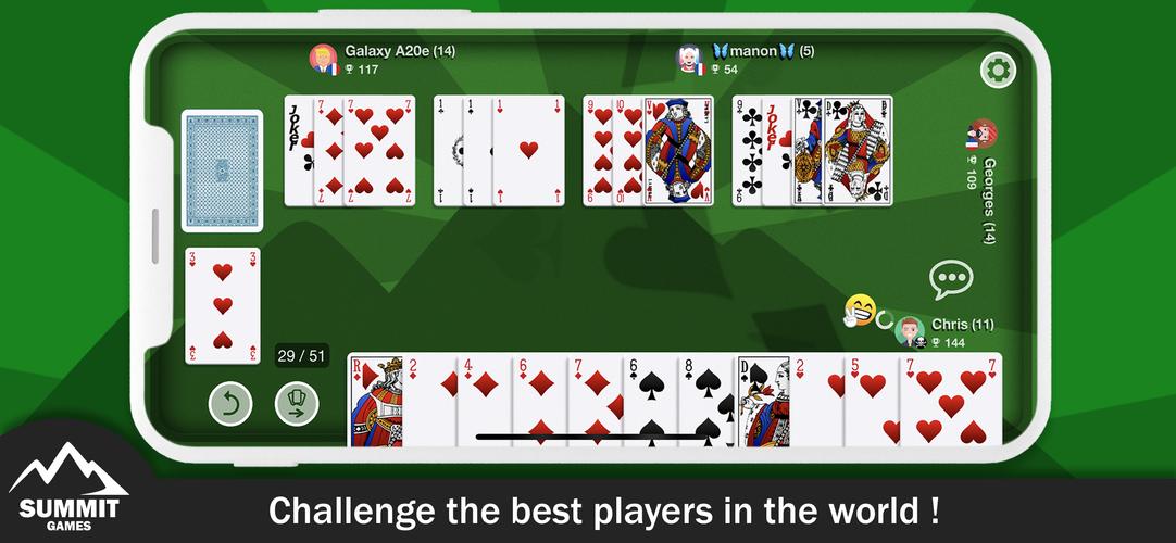 Rummy online Captura de pantalla 0