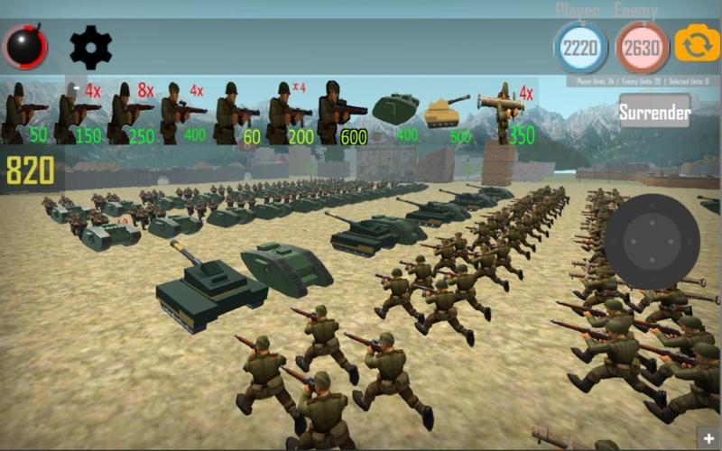 WORLD WAR II: SOVIET WARS RTS Zrzut ekranu 1