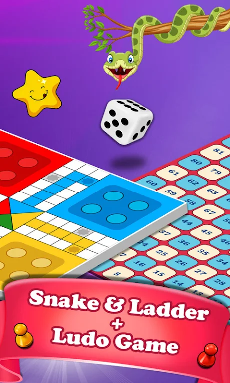 Snakes and Ladders Dice Game スクリーンショット 2