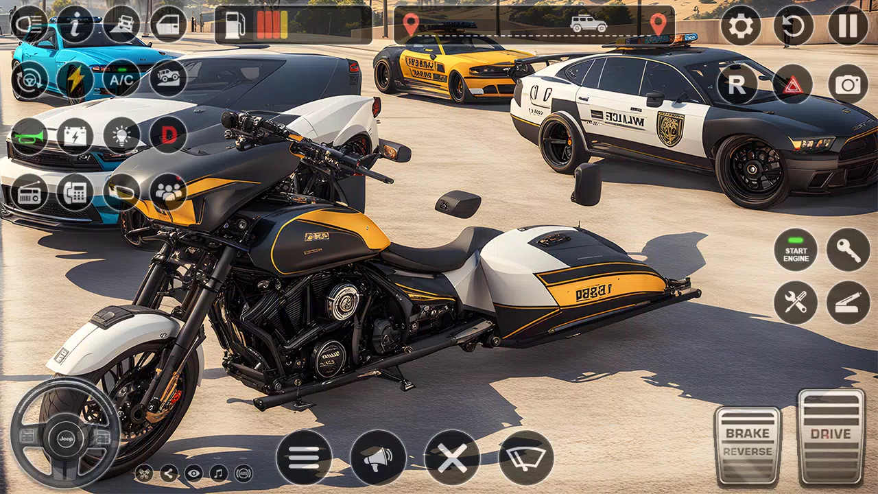 Luxury Police Car Parking Game应用截图第2张