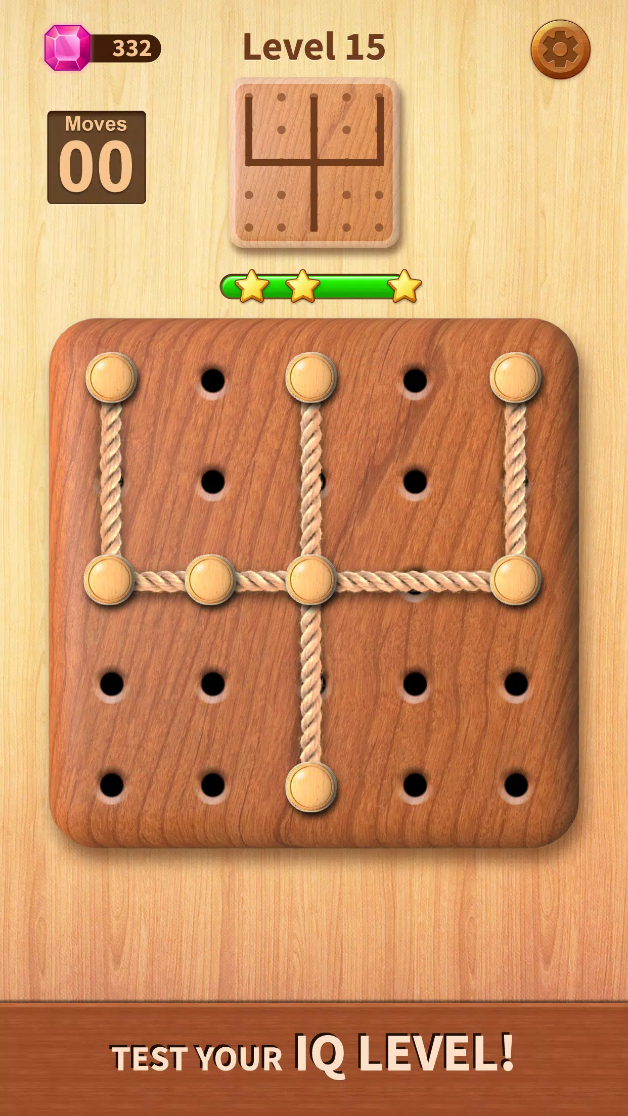 Rope Puzzle: Wooden Rope Games Screenshot 3