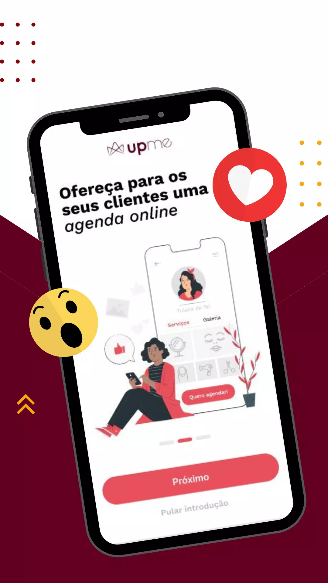 UPME: Agenda Online da Beleza Tangkapan skrin 1