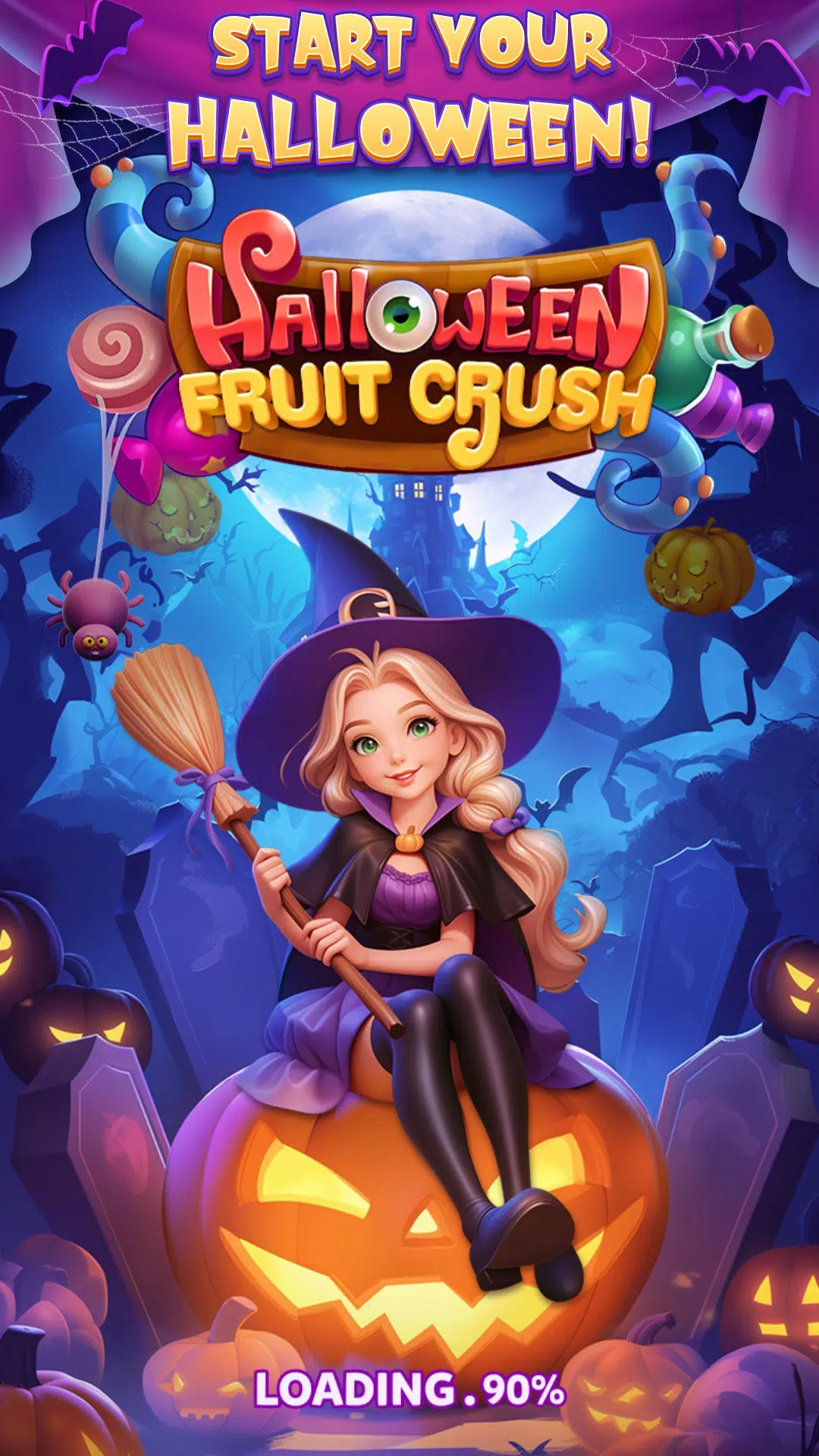 Halloween Fruit Crush应用截图第0张