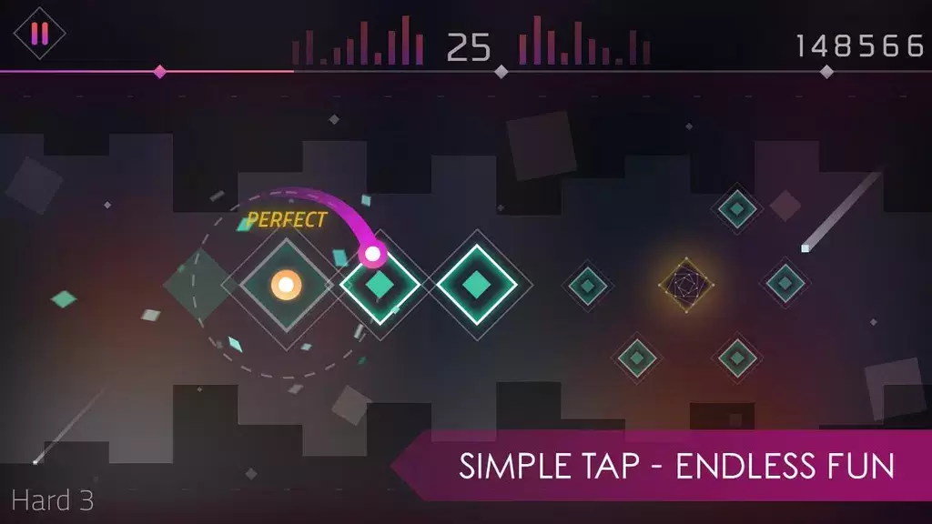 Beat Tiles: Rhythmatic Tap Schermafbeelding 3