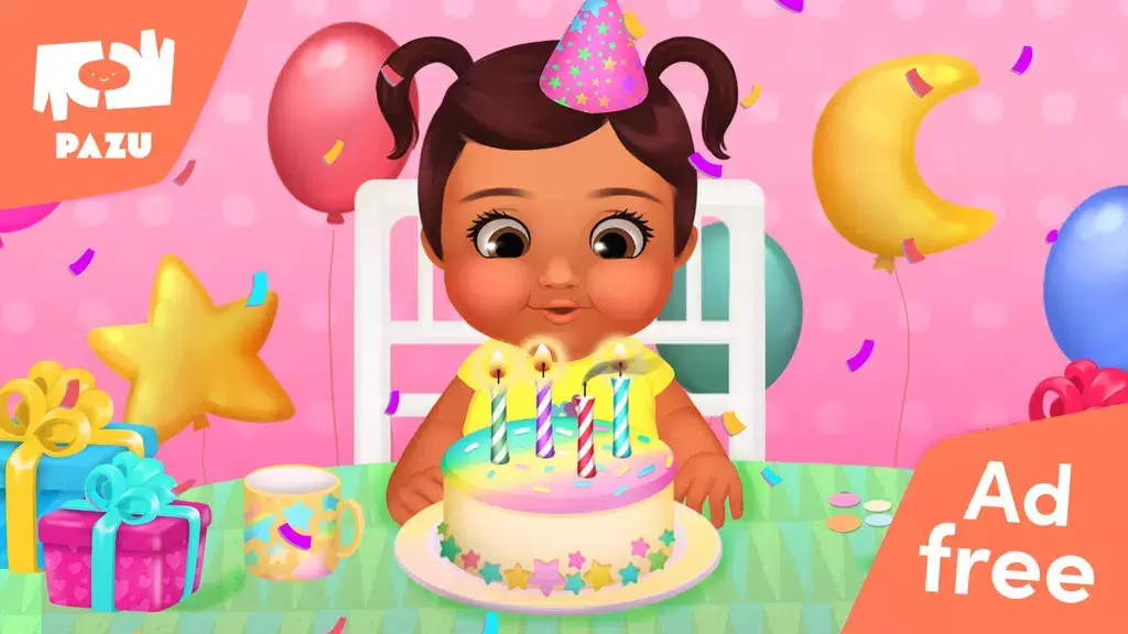 Baby Birthday Maker Game ภาพหน้าจอ 1