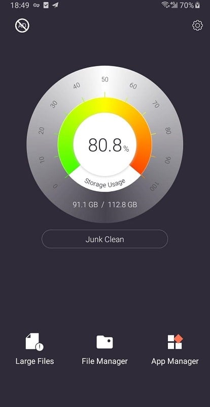 File Manager – Junk Cleaner Zrzut ekranu 1