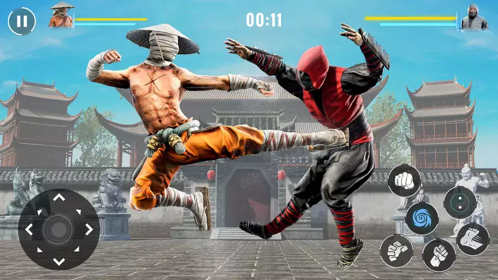 Karate Kung Fu Fighting Game Ảnh chụp màn hình 0