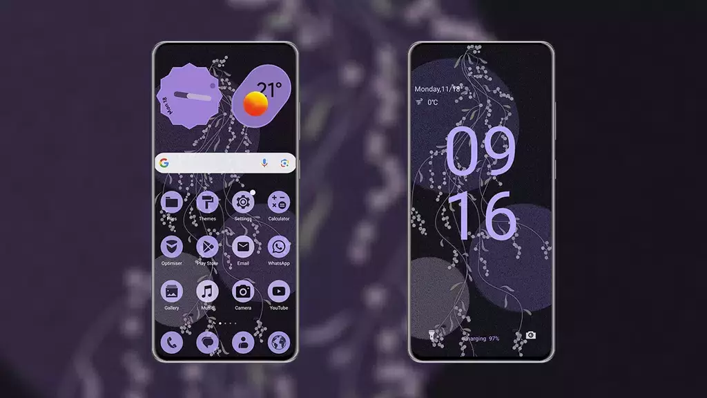 PixPurple EMUI MagicOS Theme Screenshot 1