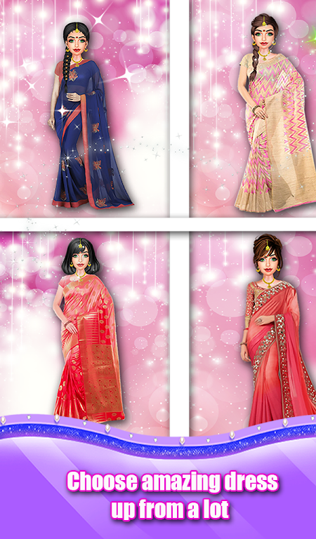 Indian Wedding Saree Designs Captura de tela 2