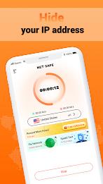 NetSafe VPN ဖန်သားပြင်ဓာတ်ပုံ 0