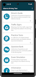 Alberta Driving Test Practice Captura de tela 1